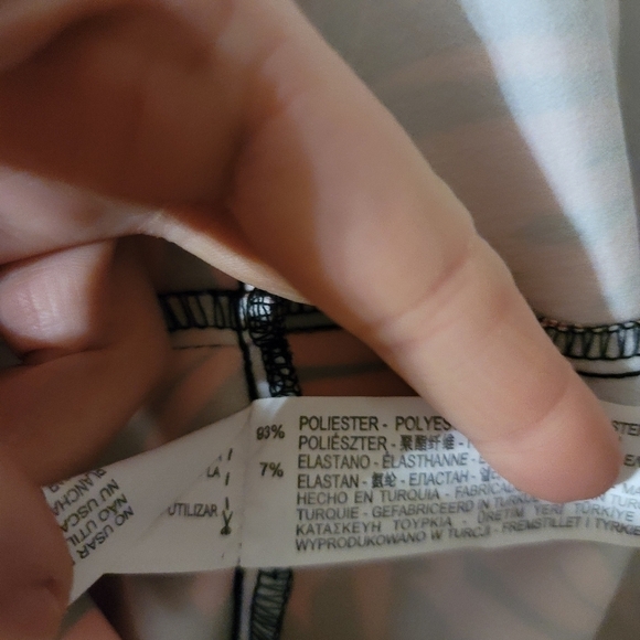 Zara Red&Black Palm Mini Dress - Picture 5 of 12